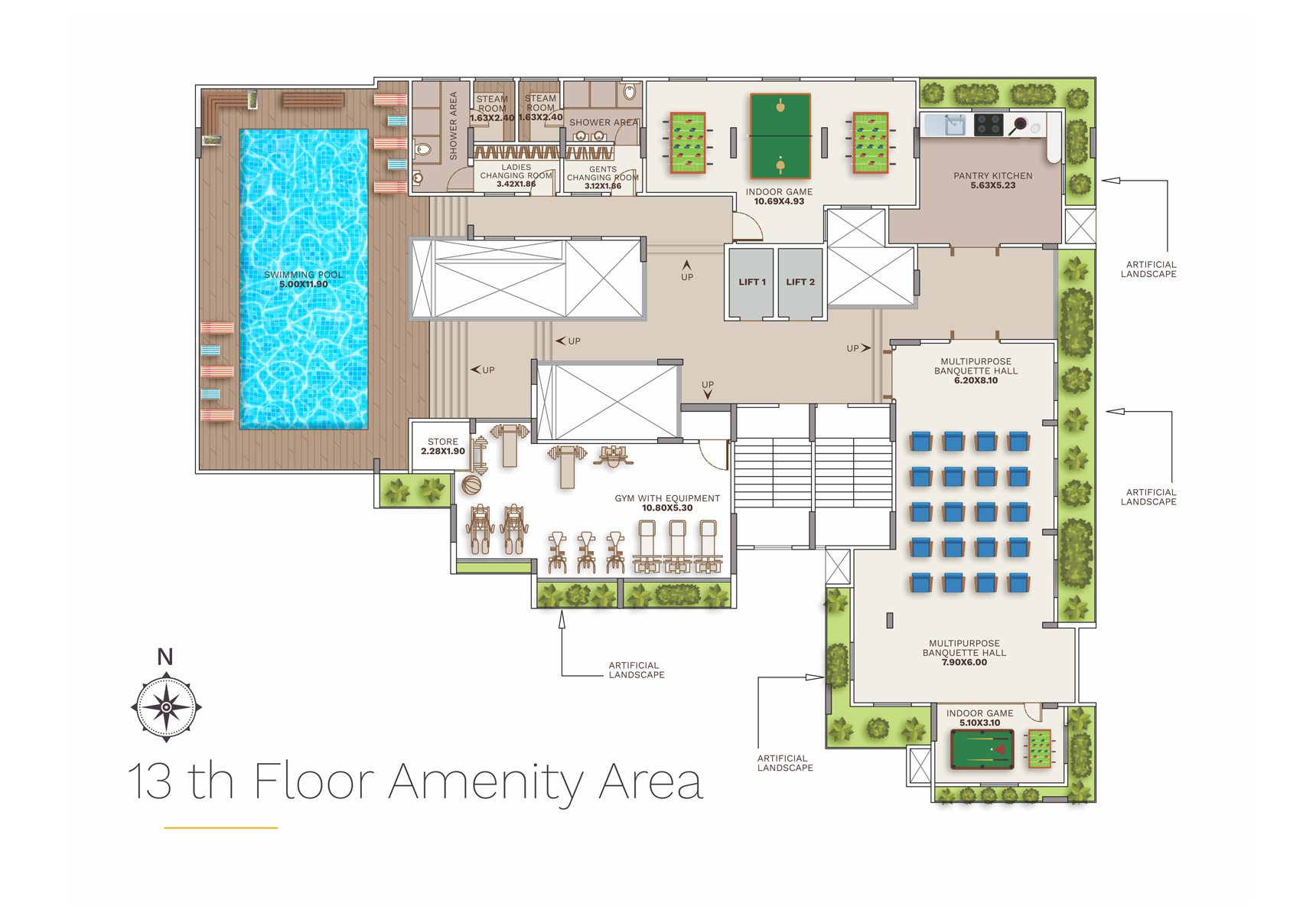 Aminity Floor Plan
