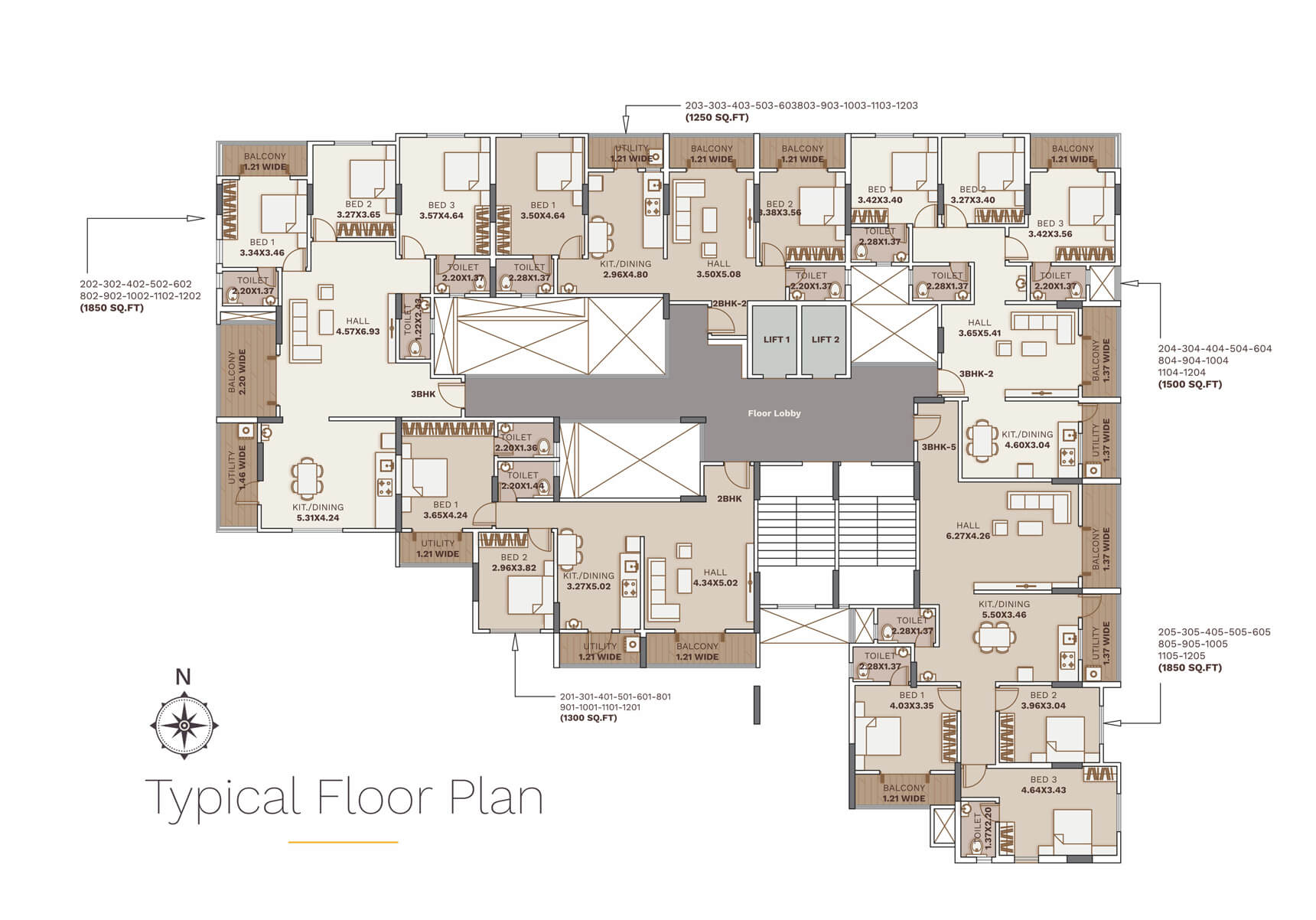 Typical Floor Plan
